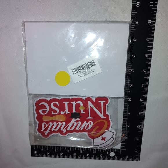 Invitations say "Congrats Nurse" 25 pack includes envelopes NWT Graduation - Picture 6 of 7